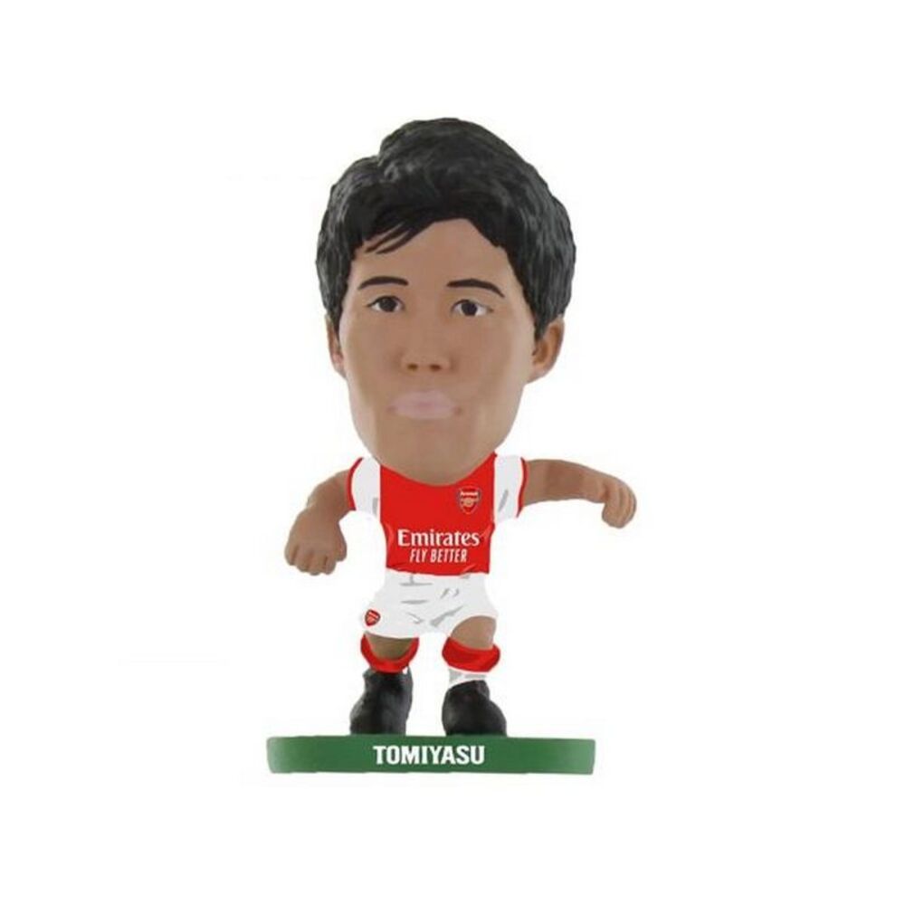 Arsenal FC Takehiro Tomiyasu SoccerStarz Football Figurine / Red/White